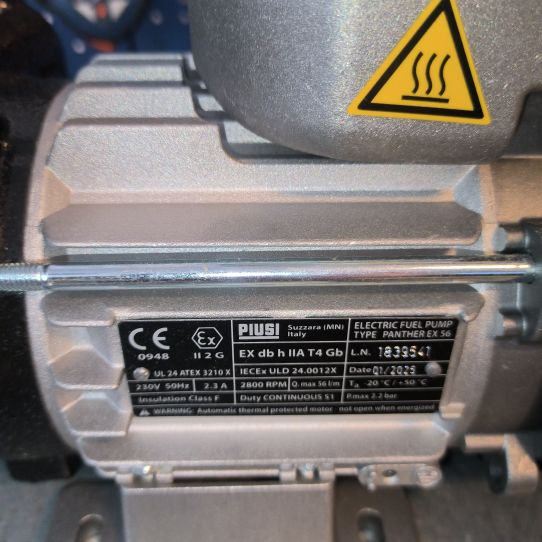 Насос для перекачки бензина PIUSI PANTHER EX 56 220в F00580000