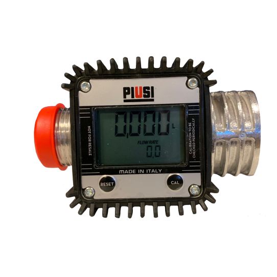 Счетчик топлива электронный 7-120 л.м. Piusi K24-A M/F 1 BSP alum F00408100 для бензина и ДТ