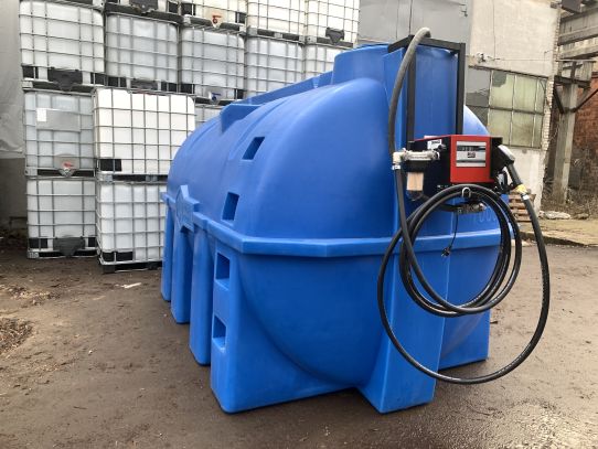 Мини АЗС для ДТ 10000 л 220 вольт PIUSI горизонтальная G10000