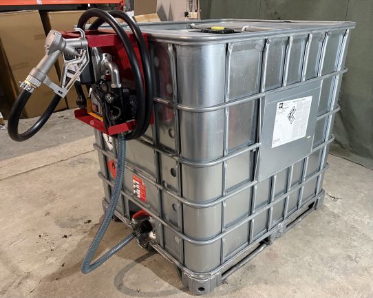 Мини АЗС для дизельного топлива 220 вольт 60 л/м еврокуб в металле Armor