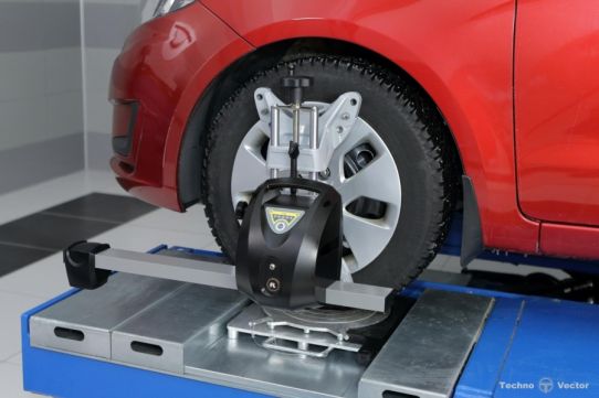 Стенд инфракрасный сход-развал для легковых автомобилей Техновектор 5216 R PRRC