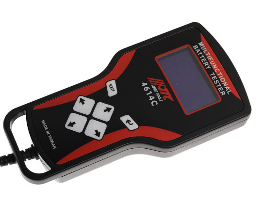 Цифровой тестер аккумуляторов 12/24В AGM SLA VRLA с вольтметром и подсветкой дисплея JTC-4614C