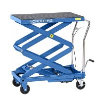 Стол подъемный гидравлический 300кг, 330-1250мм NORDBERG N3T301B, передвижной