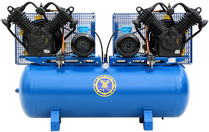 Поршневой компрессор 500 л, 380В, 2.2 кВт, ременной, масляный АСО Бежецк К3М-13
