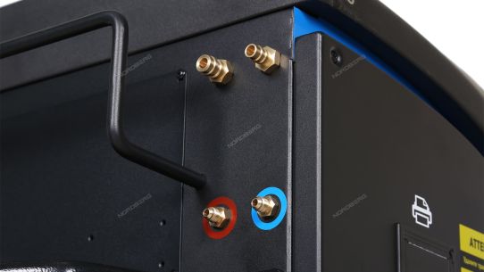 Установка автомат для заправки автомобильных кондиционеров Nordberg NF21 с сенсорным дисплеем и Bluetooth