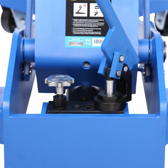 Домкрат трансмиссионный 2т подкатной гидравлический для кпп Nordberg N32210