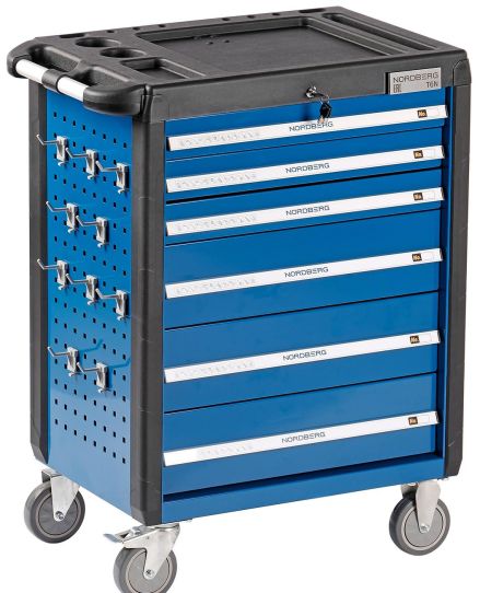 Тележка инструментальная, Nordberg T6N(B), 6 ящиков, без инструментов