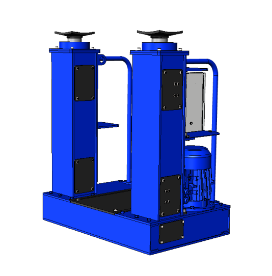 Канавный электромеханический напольный двухштоковый подъемник 10 т КПП10ЭМ800.2 ARTAZ