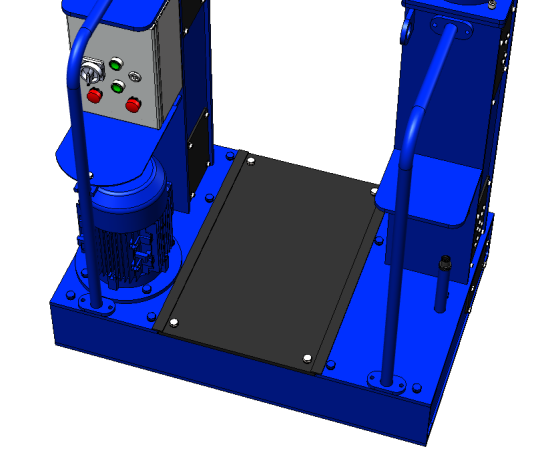 Канавный электромеханический напольный двухштоковый подъемник 10 т КПП10ЭМ800.2 ARTAZ