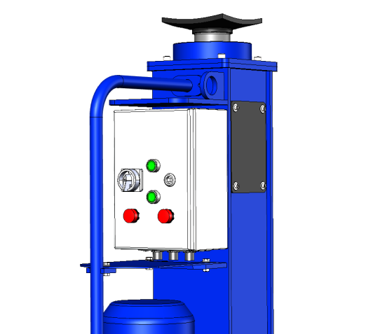 Канавный электромеханический напольный двухштоковый подъемник 10 т КПП10ЭМ800.2 ARTAZ