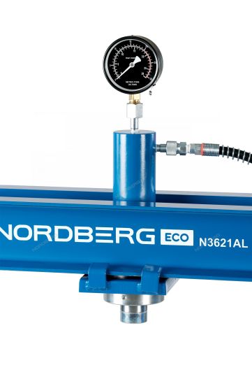 Гидравлический пресс для сто 20 т Nordberg N3621AL ручной и пневмопривод