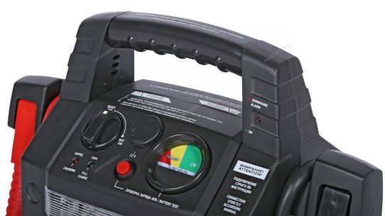 Пусковое устройство 12 В 1200 А бустер с функцией Power Bank и фонариком Nordberg WSA22