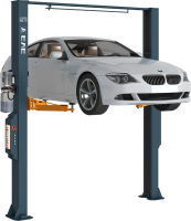 Двухстоечный подъемник Everlift EE-62C.42T.E 4.2т, электрогидравлический, 220 и 380В, с верхней синхронизацией, электромеханической системой предохранительных стопоров Двухстоечный подъемник Everlift EE-62C.42T.E 4.2т, электрогидравлический, 220 и 380В, с верхней синхронизацией, электромеханической системой предохранительных стопоров