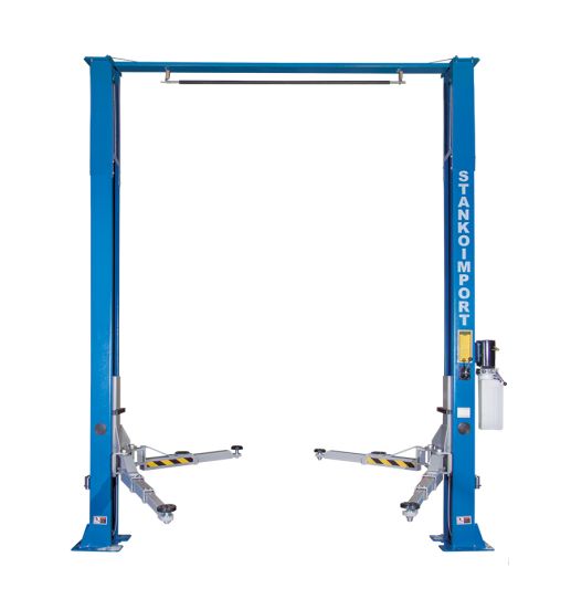 Двухстоечный подъемник Станкоимпорт ПГВ2-4.0(У) 4т, электрогидравлический, 380В, с верхней синхронизацией, 110-1850 мм