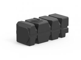 Емкость пластиковая 1000л TG1000121 (350мм, черный)