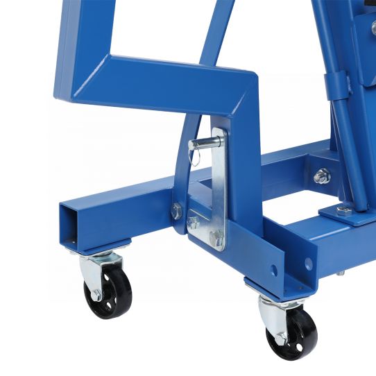 Кран гаражный подкатной 680 кг Nordberg N3707 гидравлический складной, с высотой подъема до 1980 мм