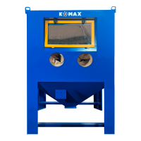 Пескоструйная инжекторная камера с боковой загрузкой KOMAX CAB-I-012, с емкостью бака 60л Пескоструйная инжекторная камера с боковой загрузкой KOMAX CAB-I-012, с емкостью бака 60л