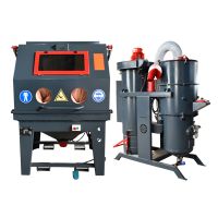 Пескоструйная камера ВМЗ КСО-110-Н-СФ-Р, с фронтальной загрузкой, 676 л, напольная, напорного типа Пескоструйная камера ВМЗ КСО-110-Н-СФ-Р, с фронтальной загрузкой, 676 л, напольная, напорного типа