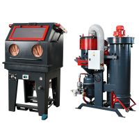 Пескоструйная камера ВМЗ КСО-80-Н-СФ-Р, с фронтальной загрузкой, 345 л, напольная, напорного типа Пескоструйная камера ВМЗ КСО-80-Н-СФ-Р, с фронтальной загрузкой, 345 л, напольная, напорного типа