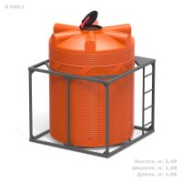 Кассета одинарная с емкостью V 6000 КАС