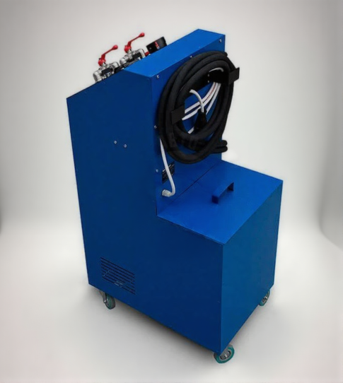 Установка для промывки системы охлаждения 220В, передвижная с мембранным насосом, емкость 15 л Авто Оснастка Radiator 3.0