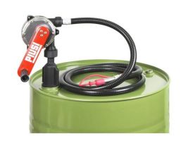 Насос ручной роторный бочковой для ДТ и масла, 38 л/мин, Kit Piusi hand pump 2 BSP with hose F00332520, нержавейка, рукав 3 м Насос ручной роторный бочковой для ДТ и масла, 38 л/мин, Kit Piusi hand pump 2 BSP with hose F00332520, нержавейка, рукав 3 м