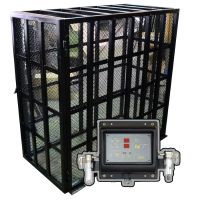 Защитная клеть POLARUS KL-30M AirD для накачки грузовых колёс с автоподкачкой