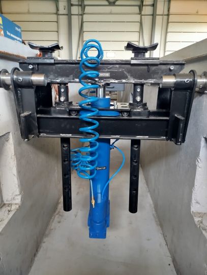 Канавный гидравлический подъемник 10 т, навесной одноштоковый КПН10Р750 ARTAZ