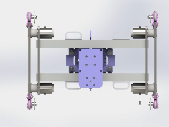 Канавный пневмогидравлический подъемник 15 т, навесной одноштоковый КПН15П600 ARTAZ