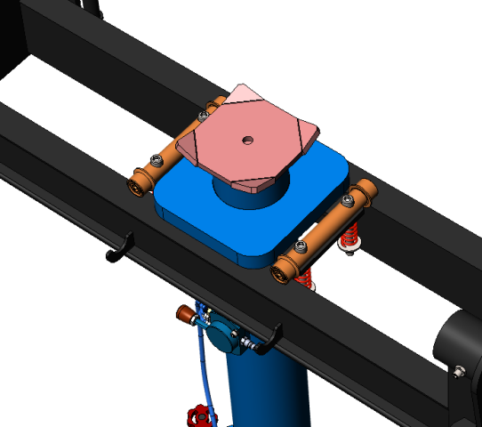 Канавный пневмогидравлический навесной одноштоковый подъемник 15 т КПН15П750Л ARTAZ