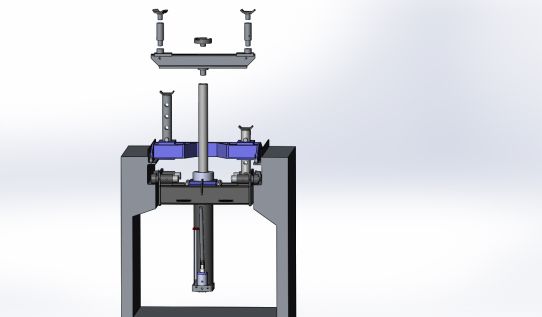 Канавный гидравлический подъемник 15 т, навесной одноштоковый КПН15Р800 ARTAZ
