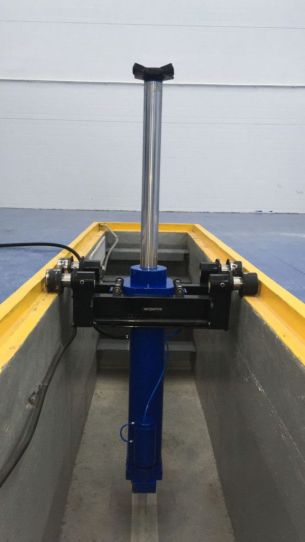 Канавный гидравлический подъемник 15 т, навесной одноштоковый КПН15Р800 ARTAZ