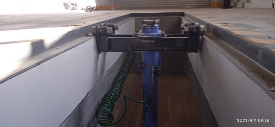 Канавный гидравлический подъемник 15 т, навесной одноштоковый КПН15Р800 ARTAZ