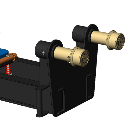 Канавный гидравлический подъемник 20 т, навесной одноштоковый КПН20Р800 ARTAZ