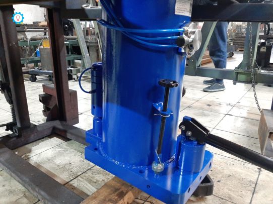 Канавный гидравлический подъемник 16т, навесной Двухштоковый КПНТ16Р1200 ARTAZ