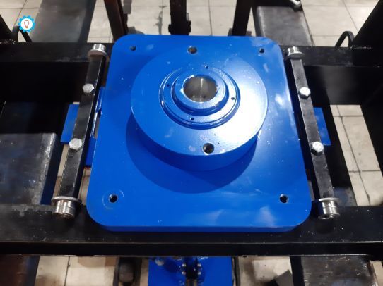 Канавный гидравлический подъемник 16т, навесной Двухштоковый КПНТ16Р1200 ARTAZ