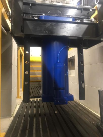 Канавный гидравлический подъемник 16т, навесной Двухштоковый КПНТ16Р1200 ARTAZ