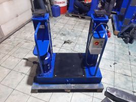 Канавный электромеханический подъемник 10 т, рельсовый, двухштоковый КПП10ЭМ600 ARTAZ