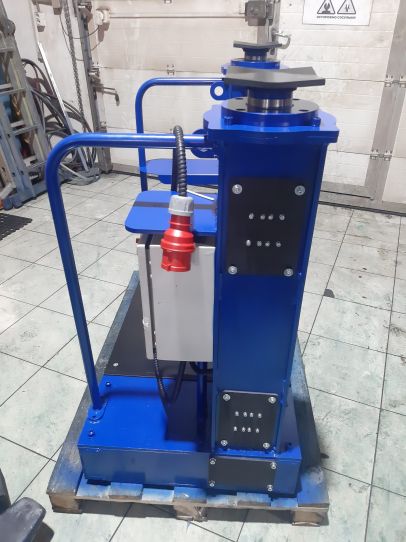 Канавный электромеханический подъемник 10 т, напольный, двухштоковый КПП10ЭМ600 ARTAZ