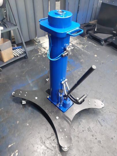 Канавный гидравлический подъемник 15 т, напольный одноштоковый КПП15Р800Ф ARTAZ