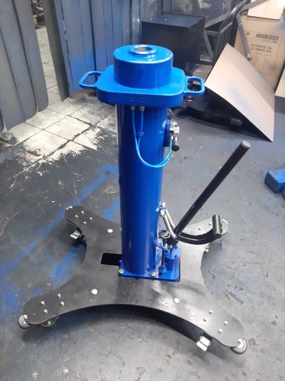 Канавный гидравлический подъемник 15т, напольный одноштоковый КПП15Р1000Ф ARTAZ