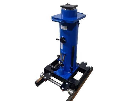 Канавный гидравлический подъемник 20т, рельсовый одноштоковый КПП20Р800П ARTAZ