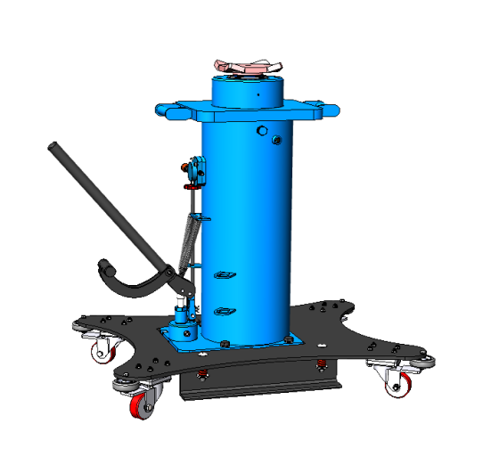 Канавный гидравлический напольный двухштоковый подъемник 20 т КППТ20Р1200Ф ARTAZ