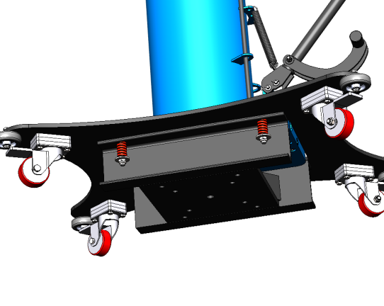 Канавный гидравлический напольный двухштоковый подъемник 20 т КППТ20Р1200Ф ARTAZ