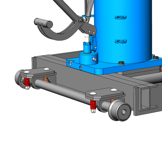 Канавный гидравлический рельсовый двухштоковый подъемник 20 т КППТ20Р1200П ARTAZ