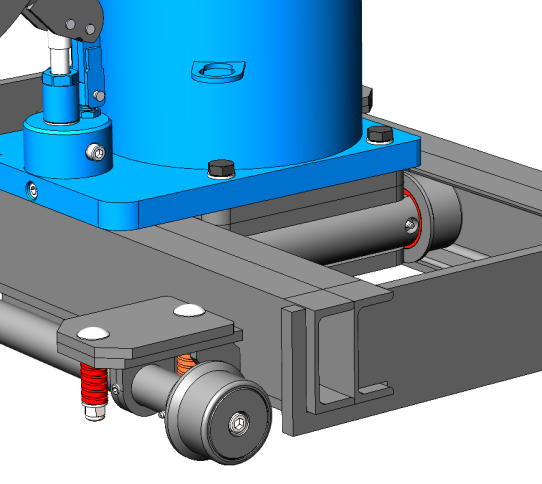 Канавный гидравлический рельсовый двухштоковый подъемник 20 т КППТ20Р1200П ARTAZ