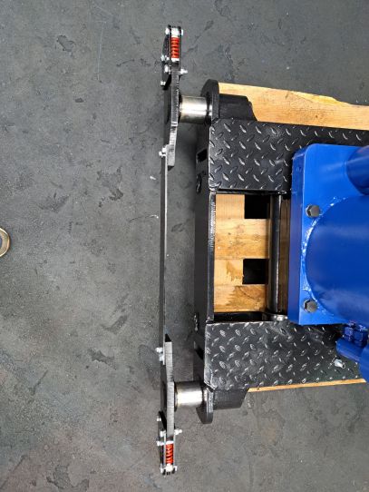 Канавный гидравлический подъемник 16 т рельсовый двухштоковый КППТ16Р1200ПР ARTAZ