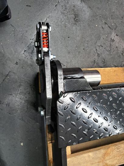 Канавный гидравлический подъемник 16 т рельсовый двухштоковый КППТ16Р1200ПР ARTAZ