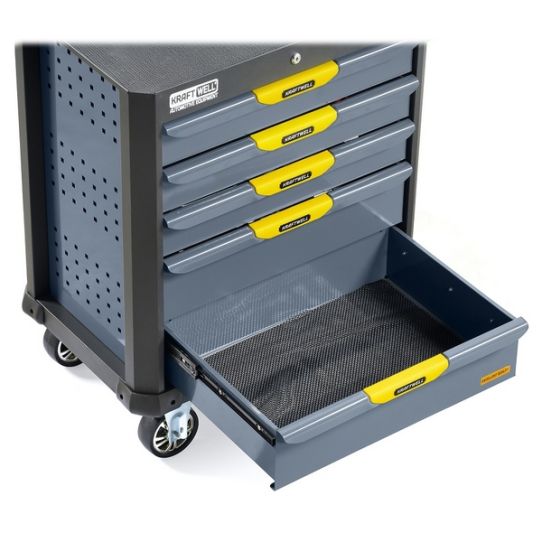  Тележка инструментальная KraftWell KRW-T5D, 5 ящиков, без инструментов