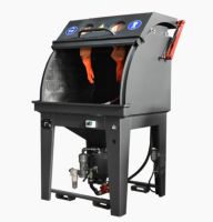 Пескоструйная камера ВМЗ КСО-130-Н, с фронтальной загрузкой, 1028 л, напольная, напорного типа Пескоструйная камера ВМЗ КСО-130-Н, с фронтальной загрузкой, 1028 л, напольная, напорного типа